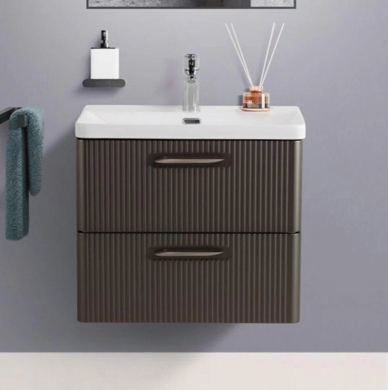 BelBagno Тумба под умывальник DUE-600-2C-SO-GM-P-FH