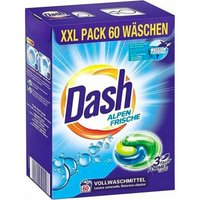 Капсулы для стирки DASH Alpen Frische (60 шт)