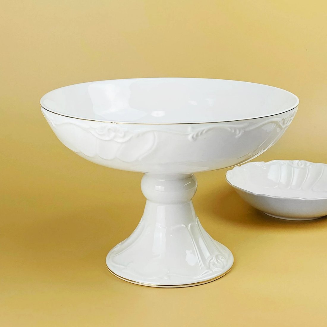 

Ваза для фруктов Lenardi Крокус Золото 109-258