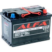 Автомобильный аккумулятор ALFA Hybrid 75 R (75 А·ч) + Бесплатная диагностика подвески или -30% на замену масла