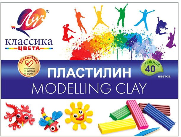 

Пластилин Луч Классика 28С 1922-08 (40 цв)