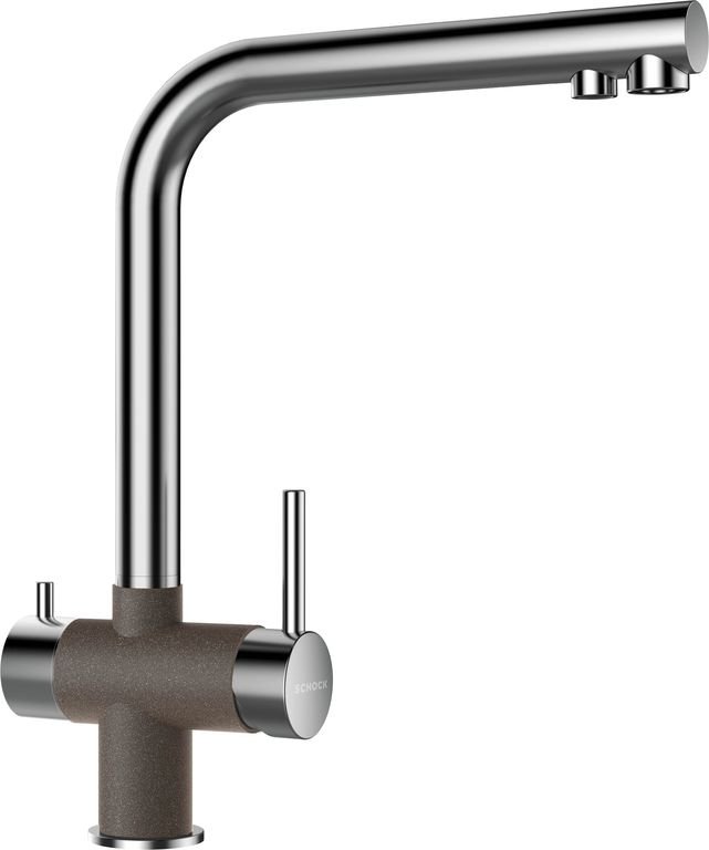 

Смеситель Schock Vitus (сталь/бронза)