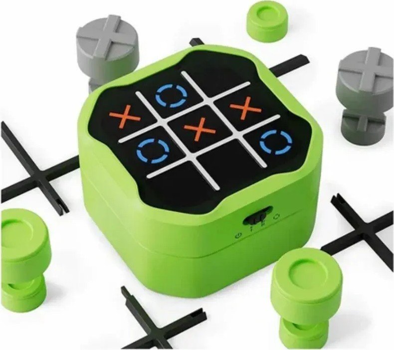 Развивающая игра GiiKER Tic-Tac-Toe Bolt (зеленый)