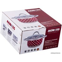 Кастрюля Agness Горошек 937-713