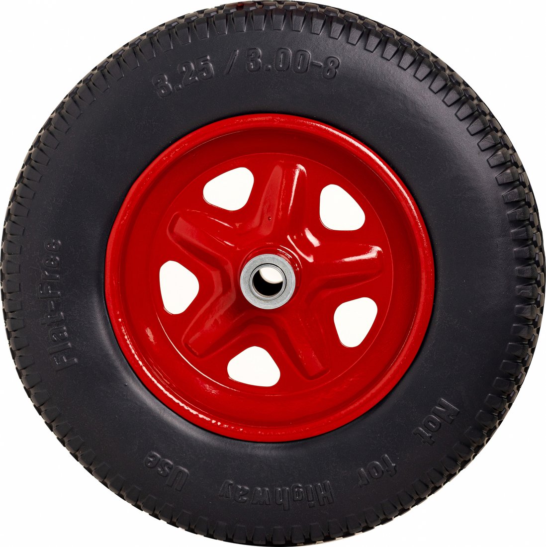 

Колесо для тачки Fachmann Garten 3.25/3.00-8 Подшипник D20 мм 05.063 (серый)