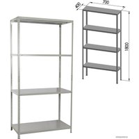 Стеллаж Brabix Ms Kd-185/40/70-4 291113
