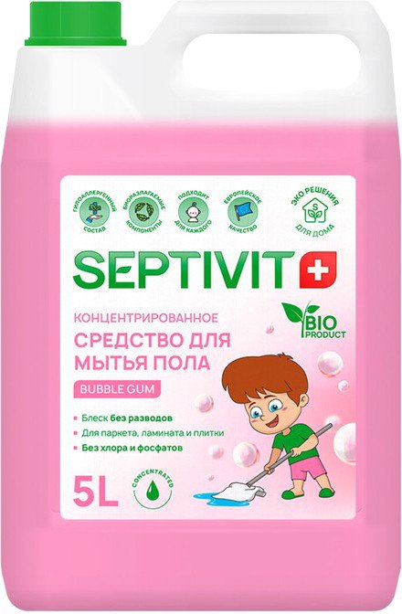 

Средство для пола Septivit Bubble Gum (5 л)