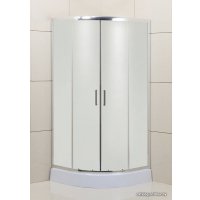 Душевой уголок BelBagno UNO-195-R-2-85-P-Cr (текстурное стекло)