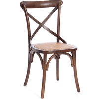 Стул Secret De Maison Cross Chair mod. CB2001 (тёмный орех)
