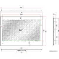 Телевизор AVEL AVS475SM (Magic Mirror)