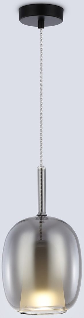 

Подвесная люстра Ambrella LH11123 BK/WH/SM (черный/белый/дымчатый)