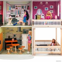 Кукольный домик Paremo Поместье Агостина с мебелью, светом и звуком PD318-17