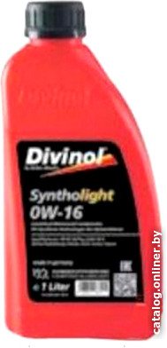 Моторное масло Divinol Syntholight 0W-16 1л