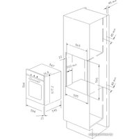 Электрический духовой шкаф Exiteq EXO-103