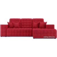 Угловой диван Мебель-АРС Мадрид правый (кордрой красный)