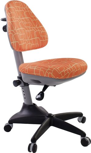 Детское ортопедическое кресло Бюрократ KD-2/G/GIRAFFE (оранжевый)