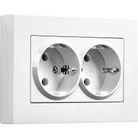 Розетка SmartBuy Нептун SBE-06w-16-S2-Z