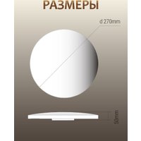 Припотолочная люстра Alfaled JK-R 28W 4000K (белый)