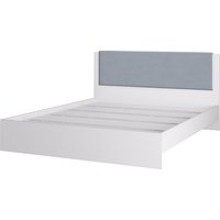 Кровать Аквилон Акцент №16М 160x200 (белое сияние/веллюкс 49)