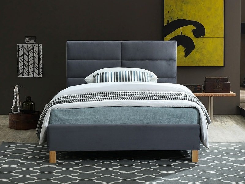 

Кровать Signal Sierra Velvet 120x200 (серый)