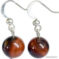 Серьги Wolves Элитный Агат 40767 №1 (медный)