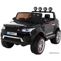 Электромобиль Wingo LAND ROVER LUX (усиленный аккумулятор, черный)