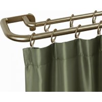 Карниз для штор UG Home Раздвижной 2-рядный 2UT-230-330-AB (античная латунь, 2.3-3.3м)