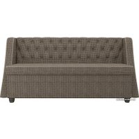 Диван Лига диванов Лофт 104566 (корфу 03, коричневый)