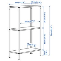 Стеллаж Ikea Hyllis 30428326
