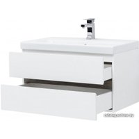  Aquanet Тумба Беркли 80 с умывальником Moduo 80 (белый/дуб рошелье)