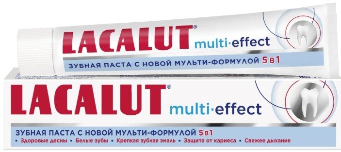 

Зубная паста LACALUT Multi-effect 75 мл