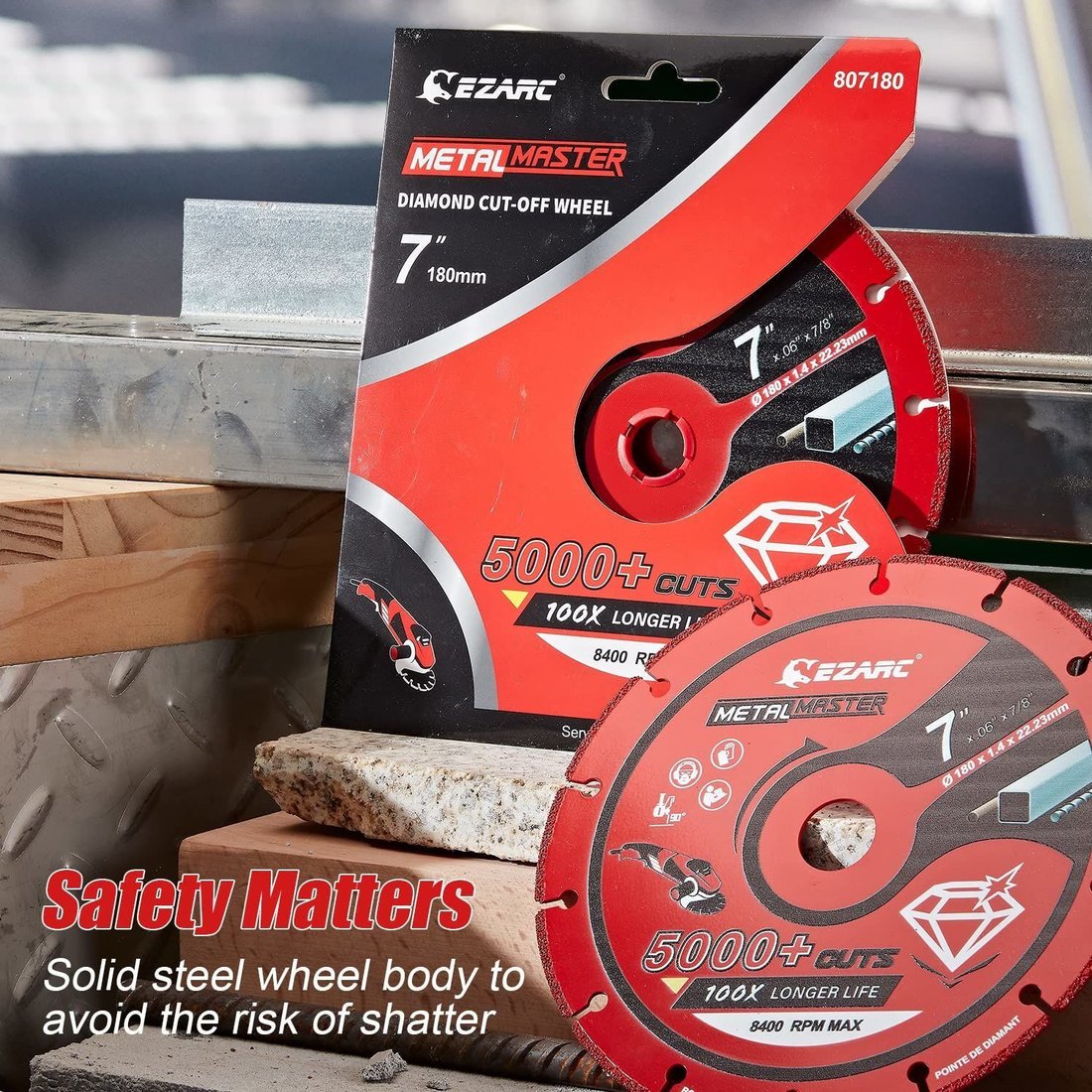 

Отрезной диск алмазный Ezarc 807180 (1 шт)