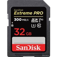 Карта памяти SanDisk Extreme Pro V90 SDHC 32GB SDSDXDK-032G-GN4IN