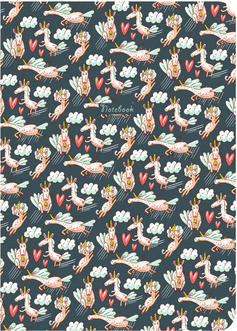 

Полуобщая тетрадь BRAUBERG Единорожки 403827 (60л)