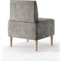 Интерьерное кресло MONOFIX Четт кресло (микровелюр/жемчуг №02)