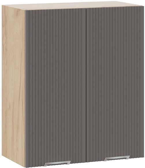 

Шкаф навесной Трия Кимберли 1В6 (дуб крафт золотой/муссон)