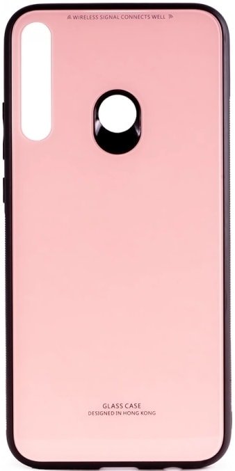 

Чехол для телефона Case Glassy для Huawei P40 lite E/Y7P/Honor 9C (розовый)