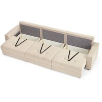 Диван Mio Tesoro Манчестер 292 1.5ек-1.5ек-1.5ек (1101 бежевый)