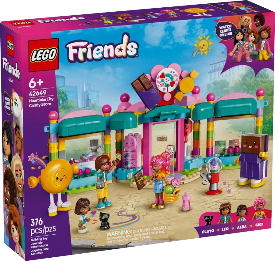 

Конструктор LEGO Friends 42649 Кондитерская в Хартлейк-Сити