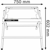 Станина Bosch GTA 6000 0601B24100