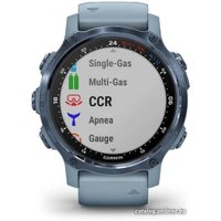 Умные часы Garmin Descent Mk2s (минеральный синий/морская волна)