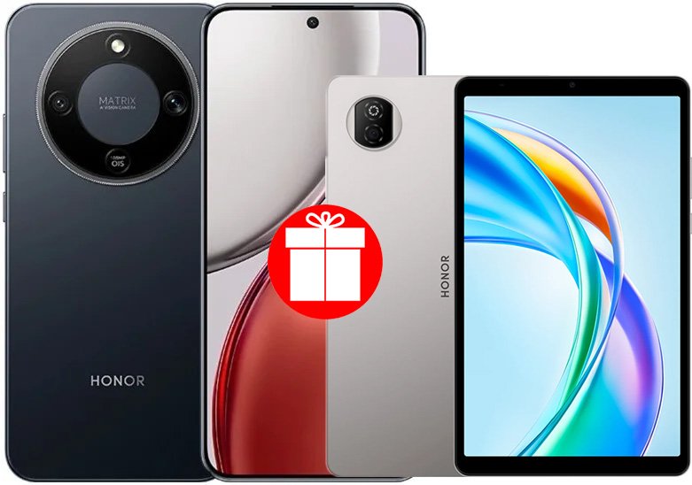 

Телефон HONOR X9d 12GB/256GB международная версия (графитовый) и планшет HONOR Pad X7 Wi-Fi 6GB/128GB (серый) по акции