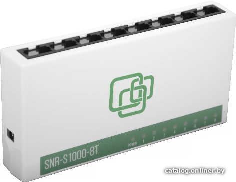 Неуправляемый коммутатор SNR SNR-S1000-8T