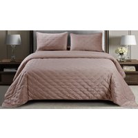 Набор текстиля для спальни Sofi De MarkO Иоланта 160х220 Пок-Ио-Пр-160х220 (пепельно-розовый)