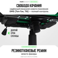 Игровое (геймерское) кресло FLOKY Velocity Black (черный)