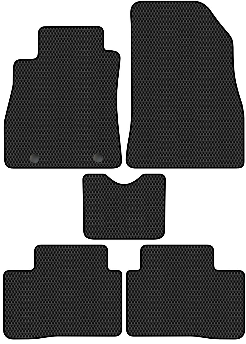 

Комплект ковриков для авто Alicosta Nissan Juke (suv / YF15) 2011 - 2020 (черный, ромб)