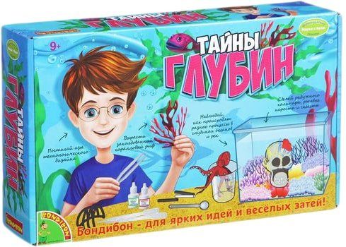 

Набор для опытов Bondibon Науки с Буки Тайны глубин ВВ1547