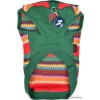 Свитер для животных Puppia Lennon PAVD-TS1926-RD-L (красный/зеленый)