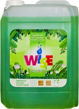 

Средство для пола Wise Green fresh 5000 мл