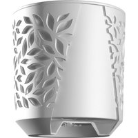 Кашпо La Decoro Leaves КШ-9569 (белый/белый)